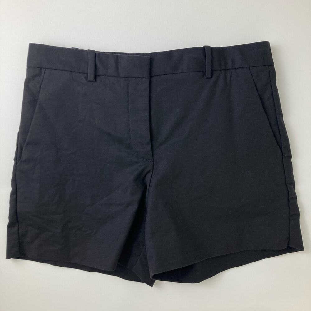 Gap Shorts Womens 2R Tailored Black Preppy Classic Cotton Blend